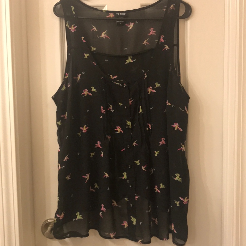 TORRID sheer tank Size 1